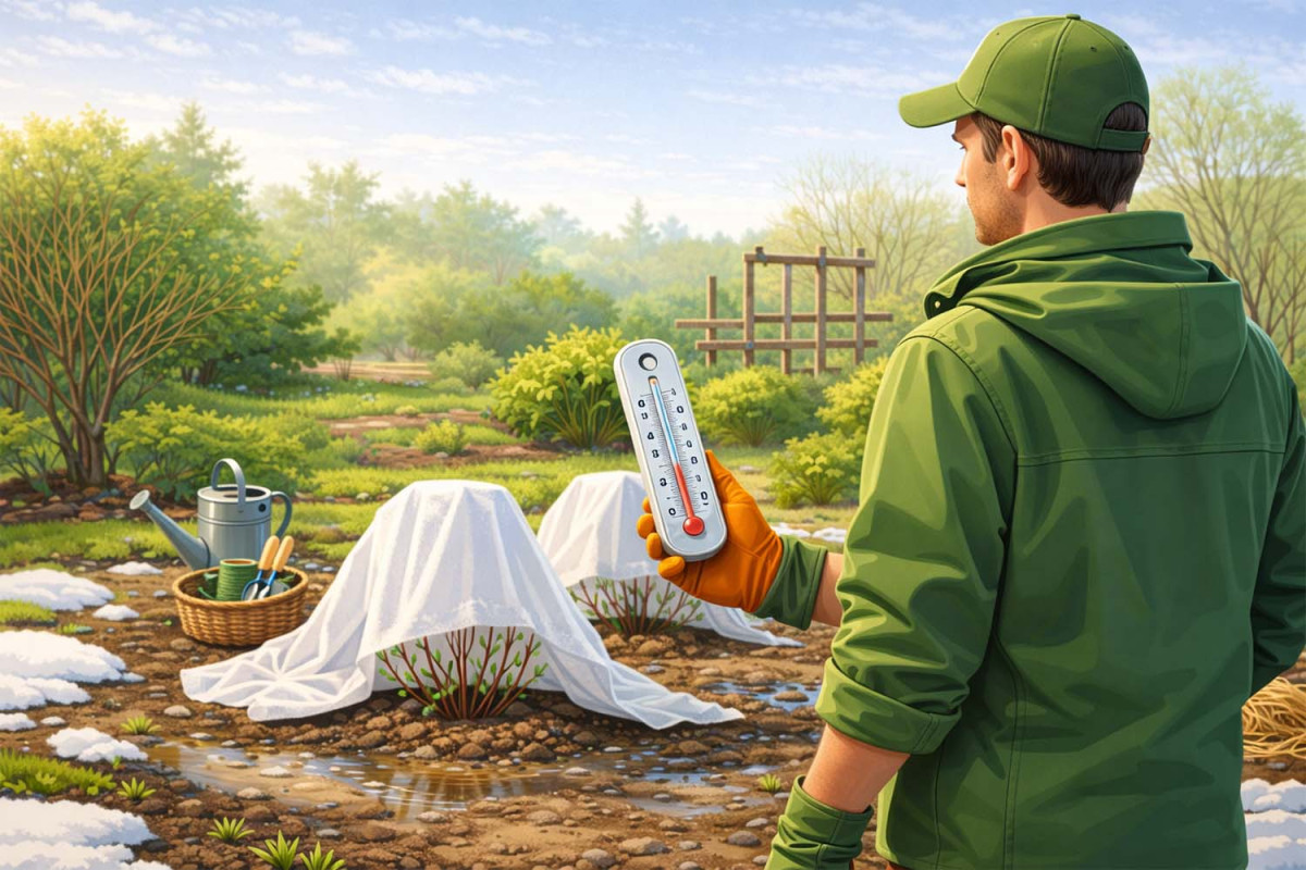 Як правильно відкрити троянди та укривні рослини після зими – 2