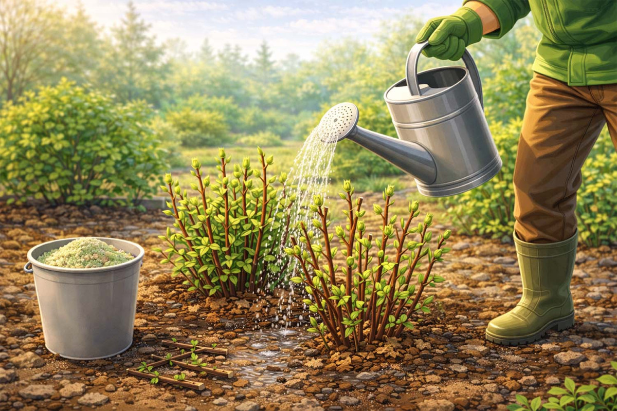 Як правильно відкрити троянди та укривні рослини після зими – 6