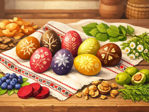 Чим фарбували писанки наші прабабусі: 8 природних барвників