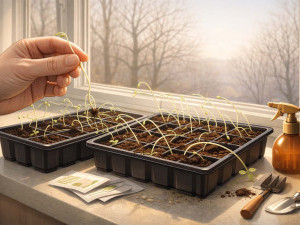 Чому розсада витягується і падає – та як це зупинити за добу