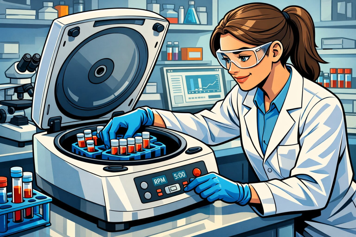 Что такое лабораторная центрифуга и как она используется в современной медицине
