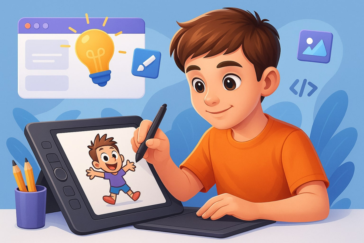 Дитячий вебдизайн: як навчання допомагає створювати сайти з нуля