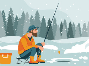 Где найти морозоустойчивую удочку для зимней рыбалки, чтобы избежать обледенения и сохранить функциональность?