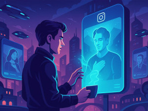 Instagram у 3010 році: цифрові духи та віртуальні емоції