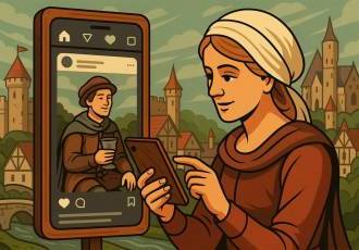 Як би виглядав Instagram у Середньовіччі?