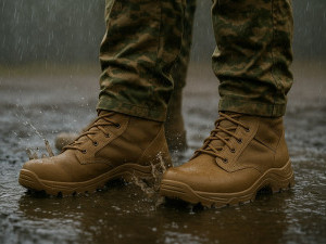 Як обрати водонепроникне військове взуття, щоб ноги залишалися сухими у сиру погоду