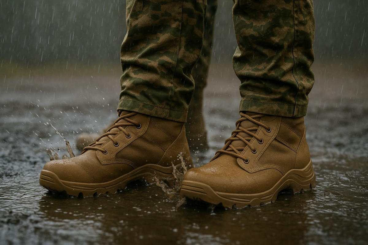 Як обрати водонепроникне військове взуття, щоб ноги залишалися сухими у сиру погоду