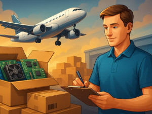 Як правильно оформити авіаперевезення технічних комплектуючих з Китаю