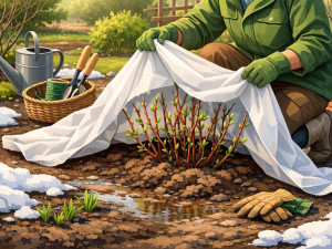 Як правильно відкрити троянди та укривні рослини після зими