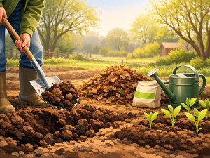 Як розбудити землю: перекопування, мульчування і добрива навесні