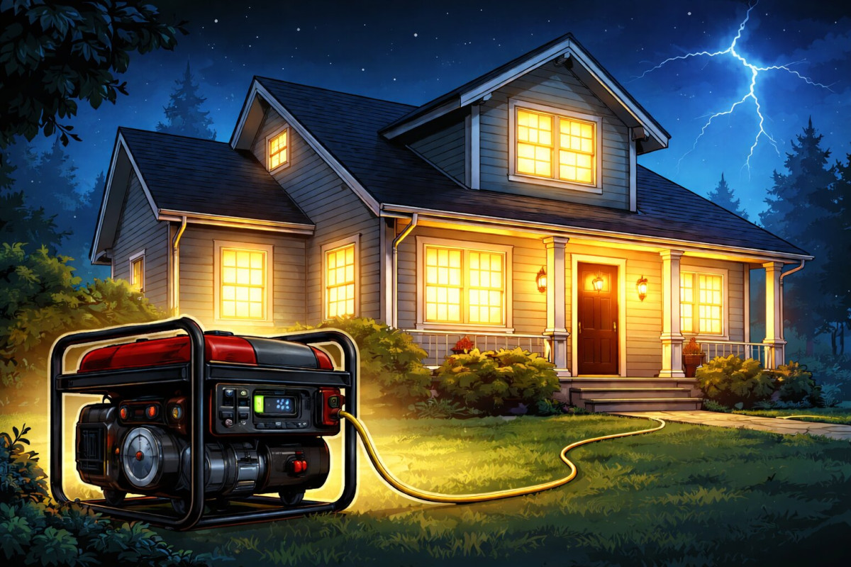 Як вибрати генератор для дому