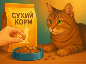 Як вибрати якісний сухий корм для кота: поради ветеринарів