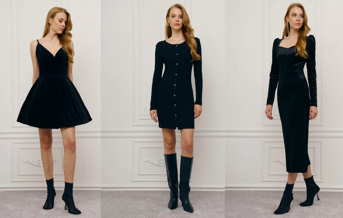 Жіночі сукні різної довжини під різні типи заходів