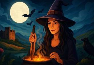 Яка країна найбільше асоціюється з відьомством?