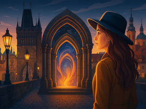 Яке європейське місто називають "порталом між світами"?