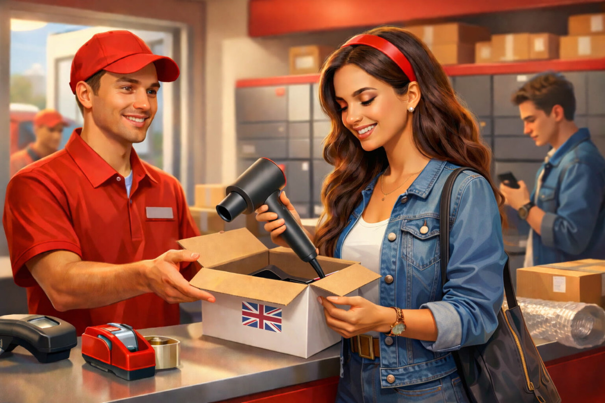 Как заказать Dyson из Великобритании в Молдову