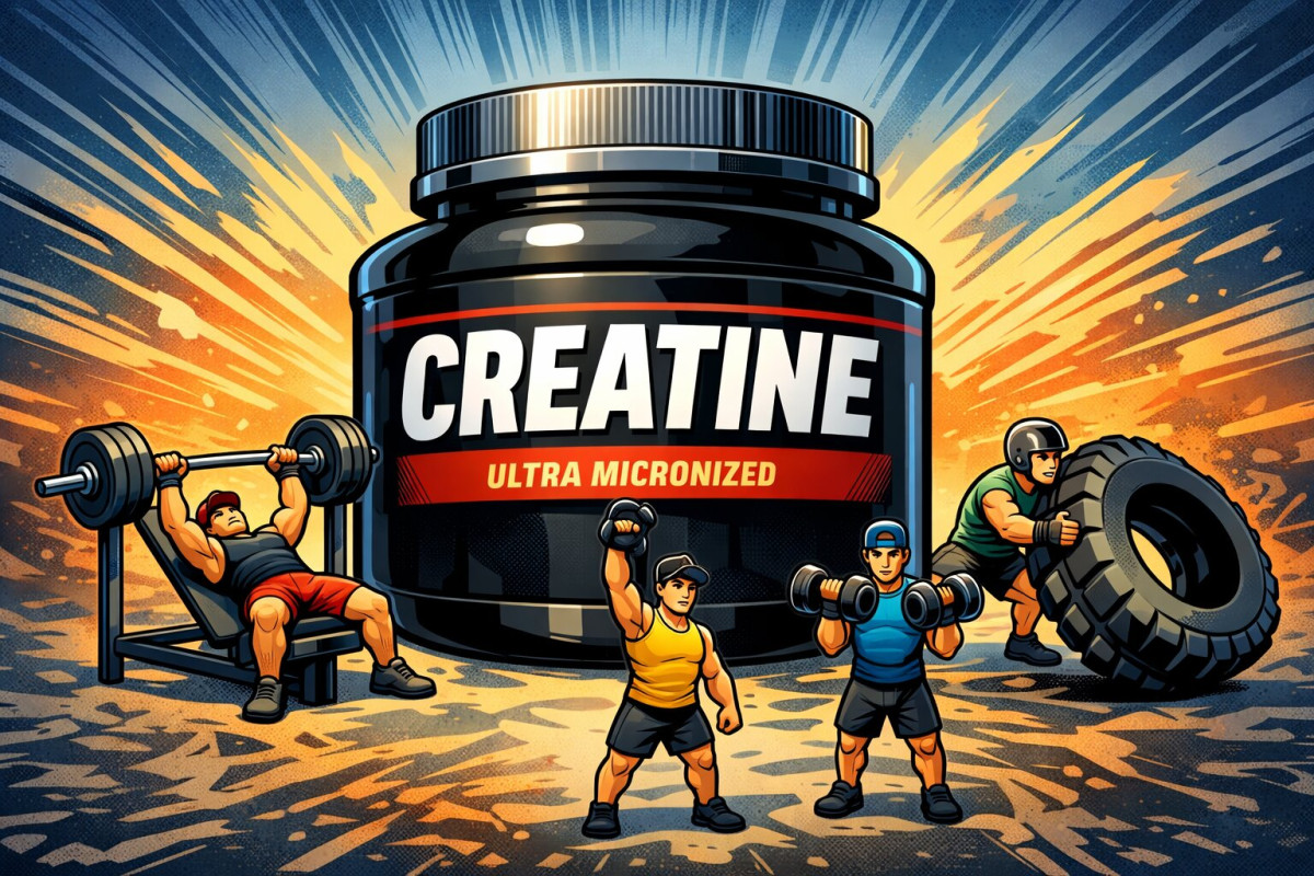 Креатин без міфів: маловідомі факти про найпопулярнішу спортивну добавку