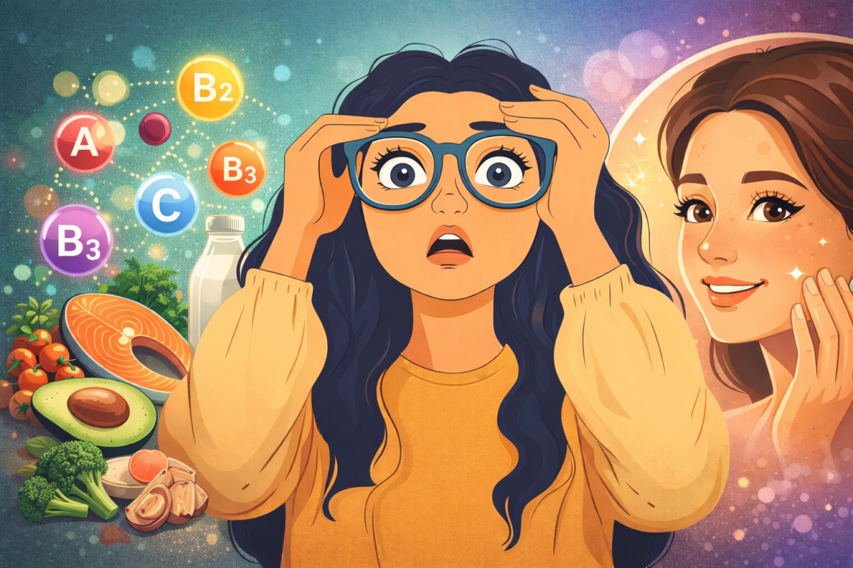 Почему зрение и состояние кожи зависят от сбалансированного питания