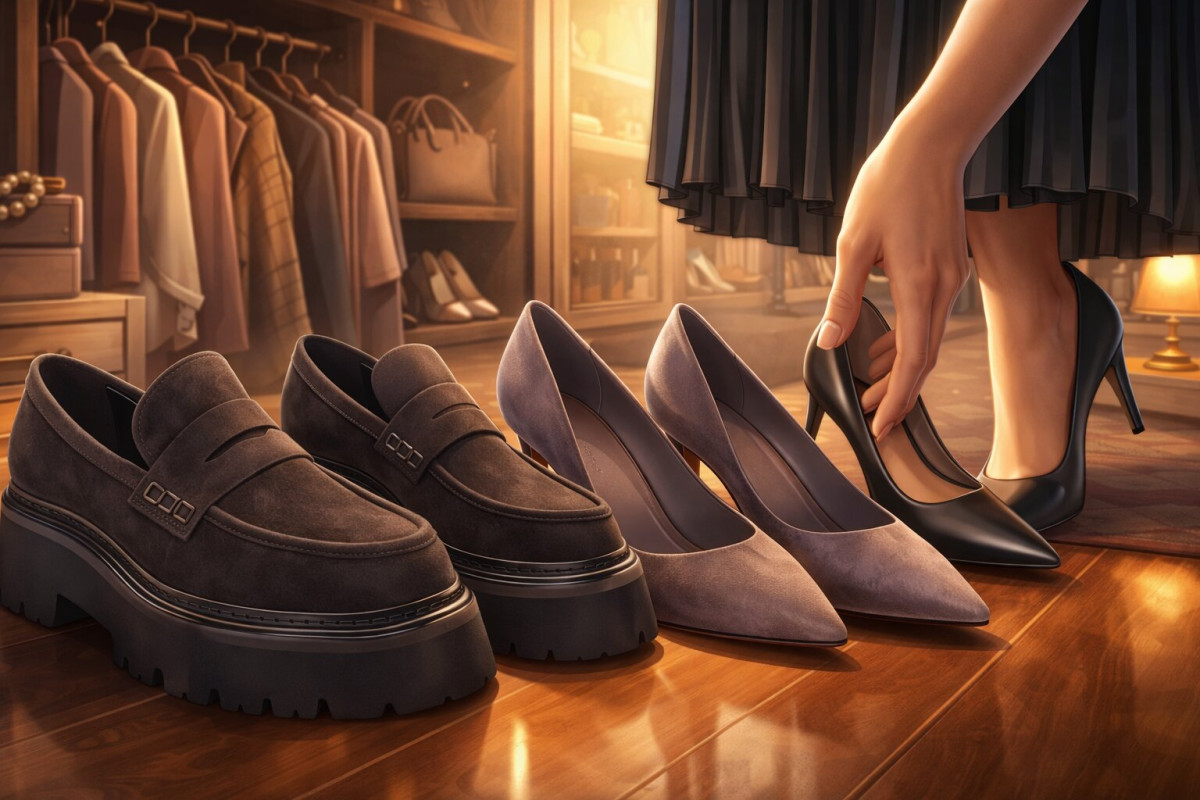 Сірі туфлі в жіночому гардеробі: універсальність поза трендами